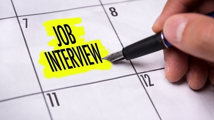 job search calendar